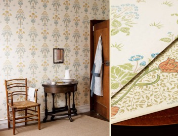 WILLIAM MORRIS MEADOW SWEET (1904) WALLPAPER